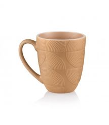 ARDESTO Чашка Dafne, 380мл, керамика, коричневый