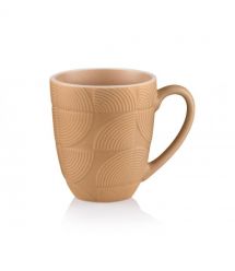 ARDESTO Чашка Dafne, 380мл, керамика, коричневый