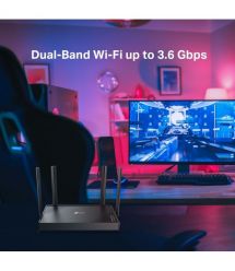 TP-Link Маршрутизатор Archer BE220 BE3600, 4xGE LAN, 1xGE WAN, MESH