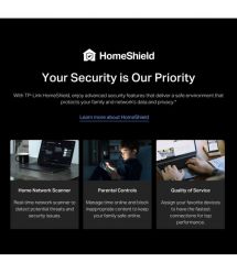 TP-Link Маршрутизатор Archer BE220 BE3600, 4xGE LAN, 1xGE WAN, MESH