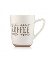 ARDESTO Чашка Coffee, 340мл, керамика, белый