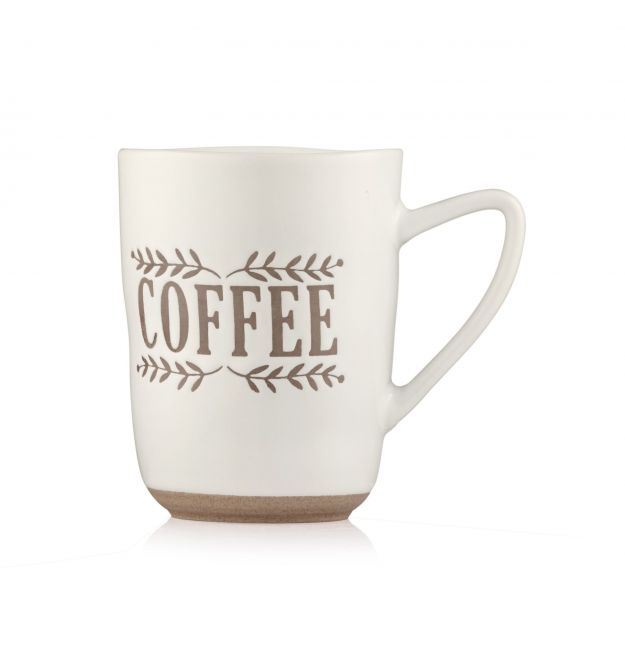 ARDESTO Чашка Coffee, 340мл, керамика, белый