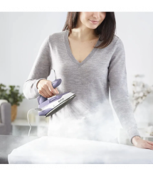 Tefal Tefal iron travel First Class, 1000W, 65ml, steam boost -45g, inox soleplate, white-violet