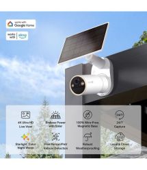 TP-Link Комплект умной безпроводной камеры TAPO C460 KIT 8MP и солнечной панели