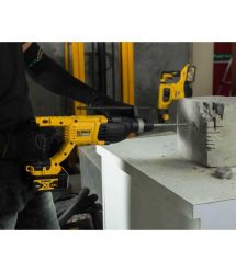 DeWALT Перфоратор акумуляторний DeWalt SDS PLUS 18В XR Li-Ion акб 1х4А·год 2.6Дж 0-5500уд/хв 0-1500об/хв 3 режими кейс 2.88кг