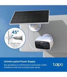 TP-Link Комплект умной безпроводной камеры TAPO C400 KIT 2K QHD и солнечной панели