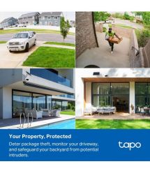 TP-Link Комплект умной безпроводной камеры TAPO C400 KIT 2K QHD и солнечной панели