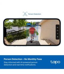 TP-Link Комплект умной безпроводной камеры TAPO C400 KIT 2K QHD и солнечной панели