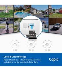 TP-Link Комплект умной безпроводной камеры TAPO C400 KIT 2K QHD и солнечной панели