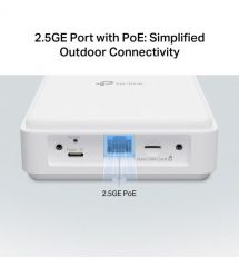 TP-Link Внешний маршрутизатор NE200, 5G, 1x2.5GE LAN (PoE)