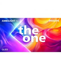 Philips TV 75" QLED 4K 144Hz Smart Titan OS Black Ambilight