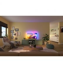 Philips TV 55" QLED 4K 60Hz Smart Titan OS Black Ambilight