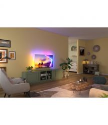 Philips TV 55" QLED 4K 60Hz Smart Titan OS Black Ambilight