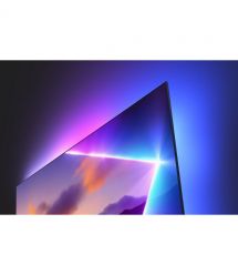 Philips TV 55" QLED 4K 60Hz Smart Titan OS Black Ambilight