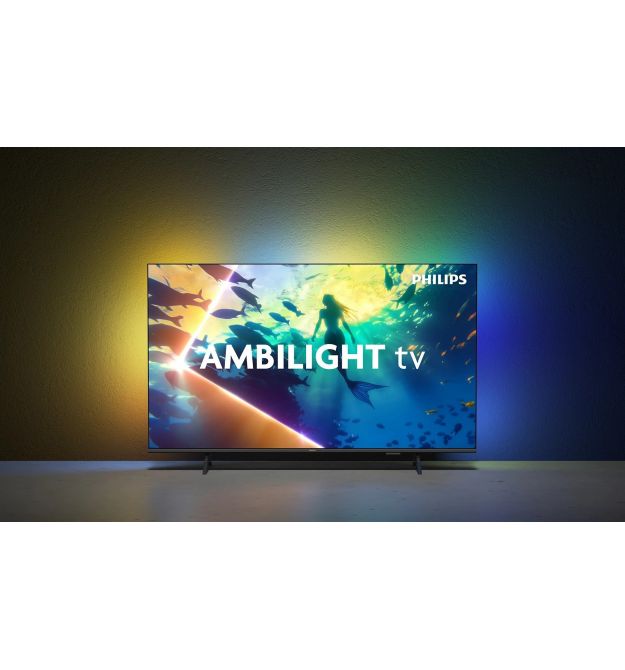 Philips TV 50" LED 4K 60Hz Smart Titan OS Black Ambilight