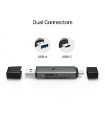 TP-Link USB-Концентратор UA430D 1xSD, 1x-microSD, USB TypeC&A