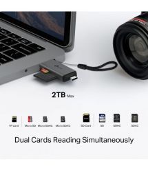 TP-Link USB-Концентратор UA430D 1xSD, 1x-microSD, USB TypeC&A