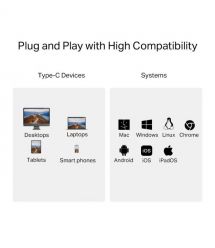 TP-Link USB-Концентратор UA440C 1xSD, 1x-microSD, USB TypeC