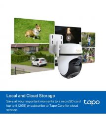 TP-Link IP-Камера Tapo C530WS 3K N300 1xFE LAN внешняя поворотная