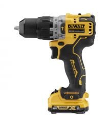 DeWALT Дриль-шурупокрут ударний DeWalt XR Li-Ion 12В акб 2х2А·год 57.5Нм 425-1500об/хв патрон 10мм кейс 0.96кг