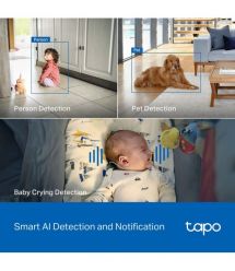 TP-Link IP-Камера Tapo C260 8MP N300 microSD motion detection.