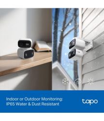 TP-Link IP-Камера Tapo C246D 3MP N300 microSD motion detection