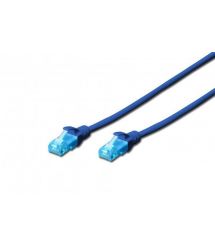 2E Патч-корд 2E CAT 5e, UTP, 1м, 26AWG, RJ45, 7/0.16, Cu, LSZH, синій