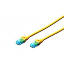 2E Патч-корд 2E CAT 5e, UTP, 10м, 26AWG, RJ45, 7/0.16, Cu, LSZH, жовтий