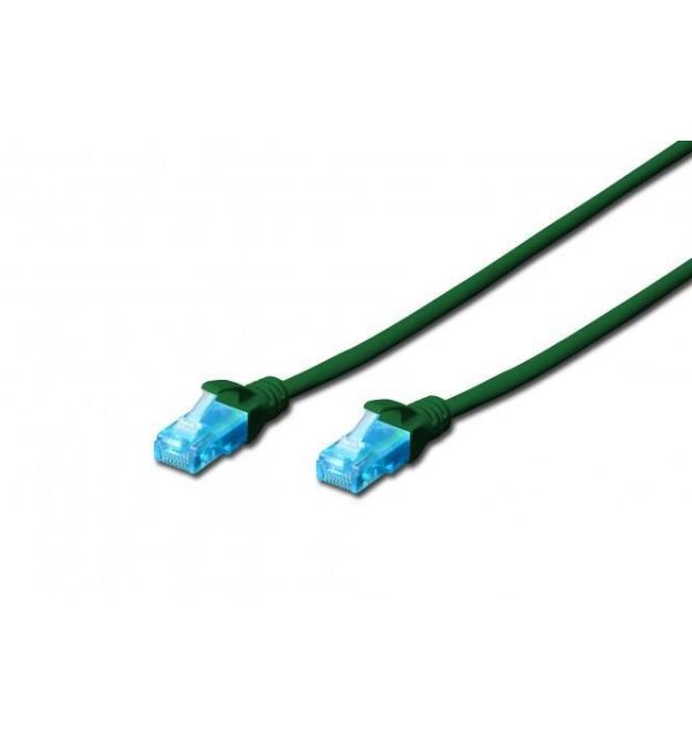 2E Патч-корд 2E CAT 5e, UTP, 3м, 26AWG, RJ45, 7/0.16, Cu, LSZH, зелений