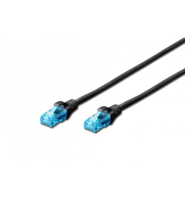 2E Патч-корд 2E CAT 5e, UTP, 5м, 26AWG, RJ45, 7/0.16, Cu, LSZH, чорний