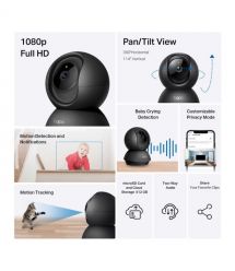 TP-Link IP-Камера Tapo C201 FHD N300 microSD motion detection