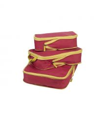 Tucano Набір чохлів для пакування одягу, Tucano Pigio Travel 3 в 1, нейлон, бордо