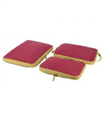 Tucano Набір чохлів для пакування одягу, Tucano Pigio Travel 3 в 1, нейлон, бордо