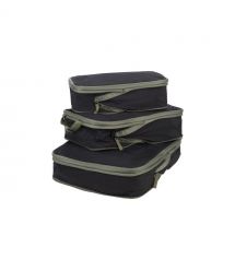 Tucano Набір чохлів для пакування одягу, Tucano Pigio Travel 3 в 1, нейлон, чорний