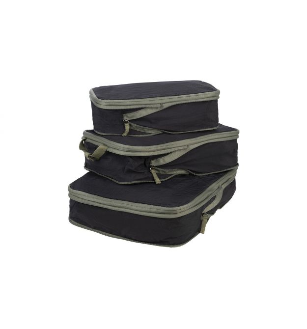 Tucano Набір чохлів для пакування одягу, Tucano Pigio Travel 3 в 1, нейлон, чорний