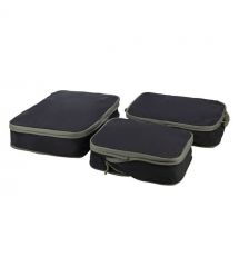 Tucano Набір чохлів для пакування одягу, Tucano Pigio Travel 3 в 1, нейлон, чорний