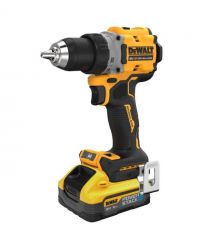 DeWALT Шурупокрут-дриль акумуляторний DeWALT XR Li-Ion PowerStack 18В 2х5А·год 90Нм 0-650·0-2000об/хв кейс ЗП 1.28кг