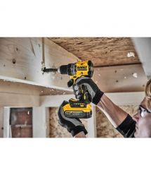 DeWALT Шурупокрут-дриль акумуляторний DeWALT XR Li-Ion PowerStack 18В 2х5А·год 90Нм 0-650·0-2000об/хв кейс ЗП 1.28кг