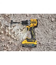 DeWALT Шурупокрут-дриль акумуляторний DeWALT XR Li-Ion PowerStack 18В 2х5А·год 90Нм 0-650·0-2000об/хв кейс ЗП 1.28кг