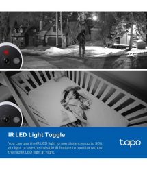 TP-Link IP-Камера TP-LINK Tapo C120 2K N300 microSD motion detection