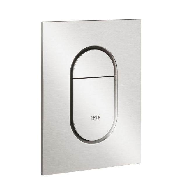 Grohe Накладная панель смыва Arena Cosmopolitan S для скрытого бачка, суперсталь