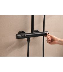 Grohe Душевая система Vitalio Comfort 250 со смесителем-термостатом для душа, вер