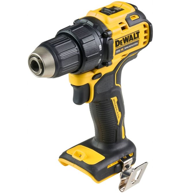 DeWALT Шурупокрут-дриль акумуляторний DeWALT XR Li-Ion 18В 2х5А·год 65Нм 0-450·0-1650об/хв кейс ЗП 1.1кг