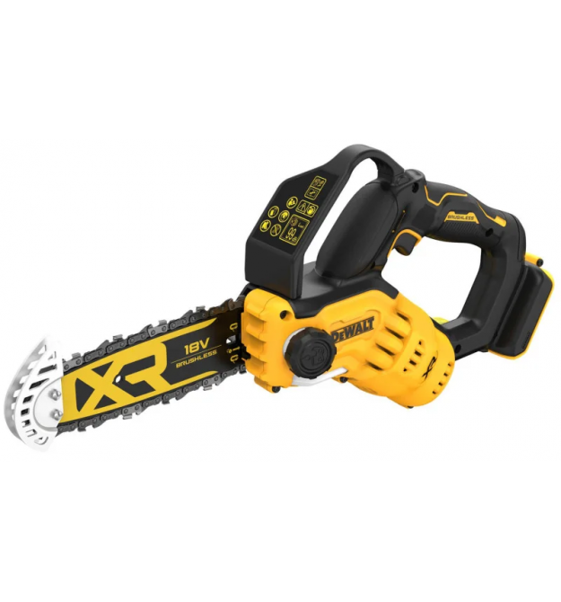 DeWALT Пила ланцюгова акумуляторна DeWalt 18В XR Li-lon акб 1х5А·год 15см 8.6м/с шина 20см ЗП 2.1кг