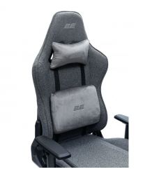 2E Gaming Крісло 2E GAMING BUSHIDO Lite, тканина, 2D-Armrests, сірий темний