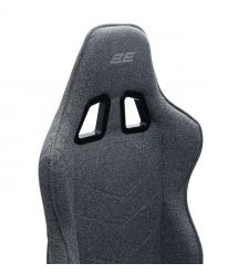 2E Gaming Крісло 2E GAMING BUSHIDO Lite, тканина, 2D-Armrests, сірий темний