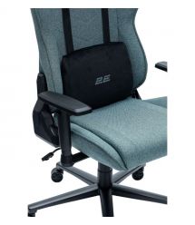 2E Gaming Крісло 2E GAMING BUSHIDO Lite, тканина, 2D-Armrests, зелений темний