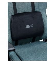 2E Gaming Крісло 2E GAMING BUSHIDO Lite, тканина, 2D-Armrests, зелений темний