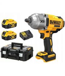 DeWALT Гайковерт ударний DeWalt XR Li-Ion 18В акб 2х5А·год 1898Нм 2300об/хв 2200уд/хв 1/2" ЗП кейс 2.9кг