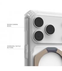UAG Чехол UAG для iPhone 17 Pro, Plasma XTE MagSafe, Clear/Titanium